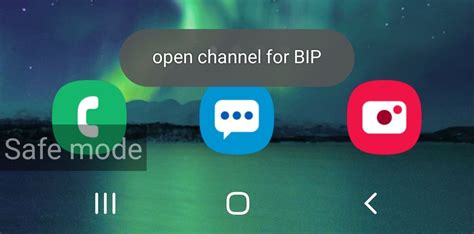 open channel for bip samsung